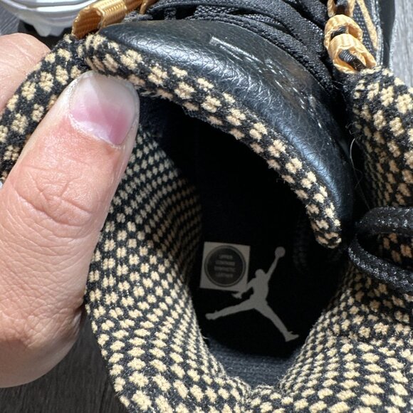 Air Jordan 10 X TD Low “Gold” Football Cleats CQ2072-007 Size 7 main image 7